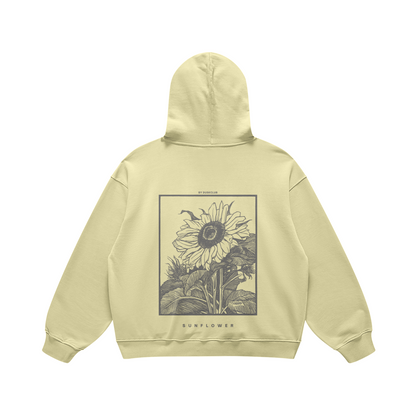 Sunflower Hoodie - DuskClub - Back Side