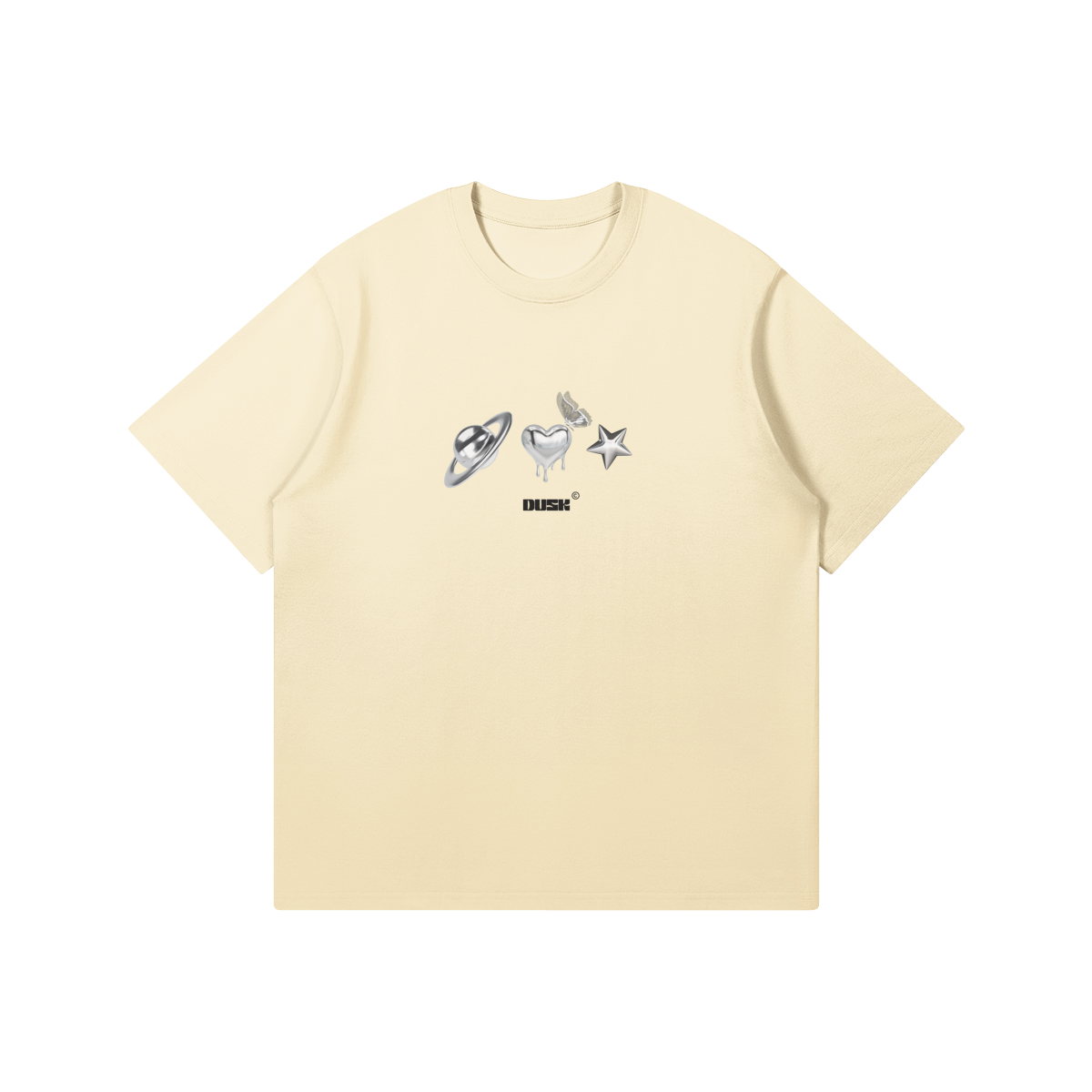 Chrome DuskClub T-Shirt - DuskClub - Front Side