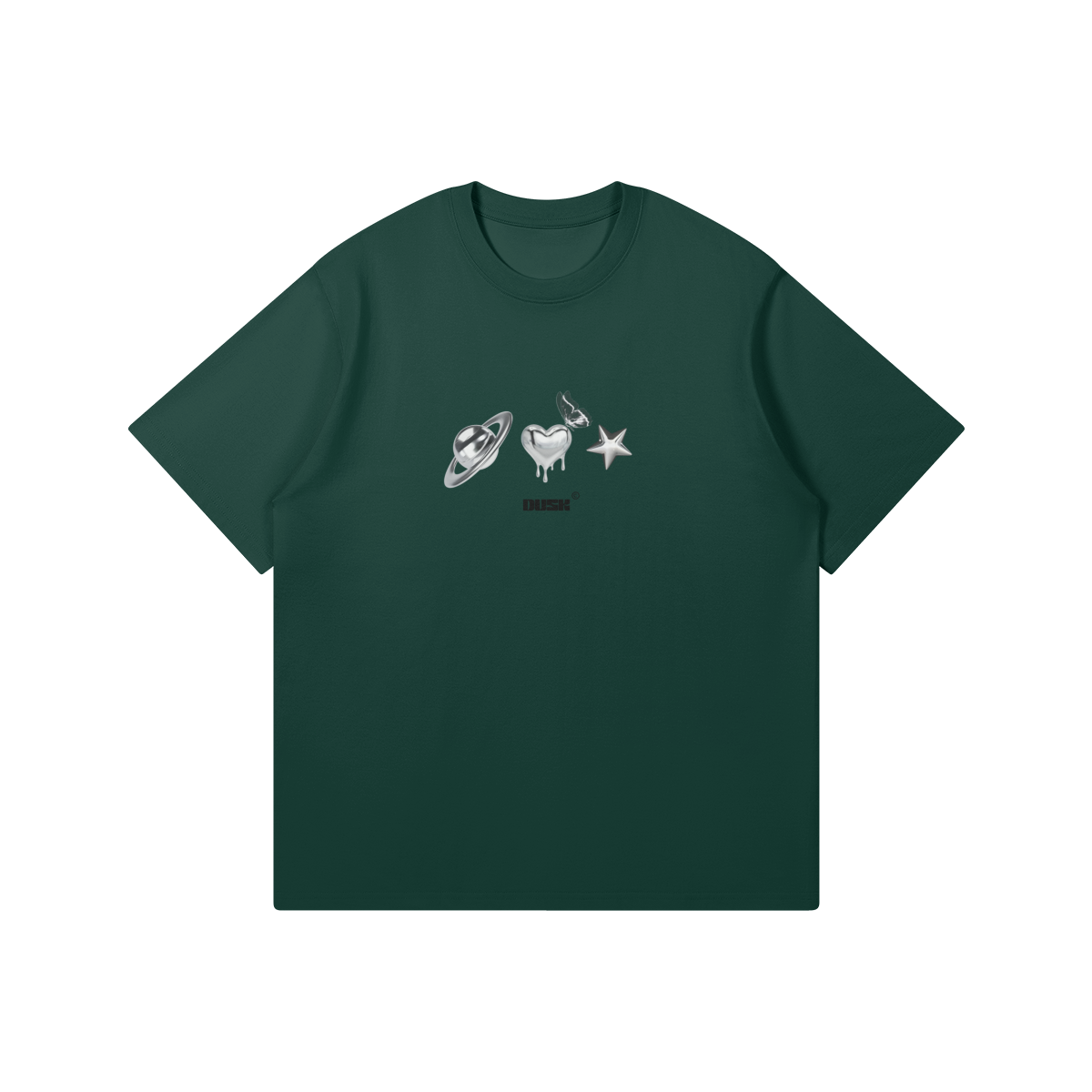 Chrome DuskClub T-Shirt - DuskClub - Front Side