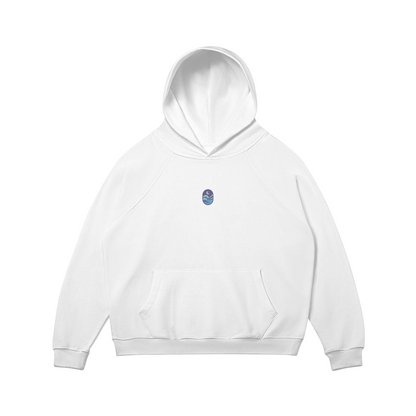 DuskClub Waves Embroidered Hoodie - DuskClub - Front Side