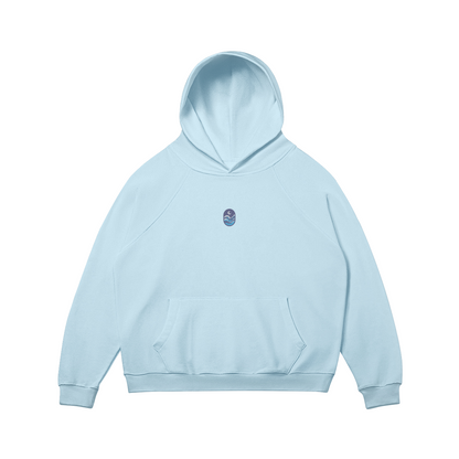 DuskClub Waves Embroidered Hoodie - DuskClub - Front Side