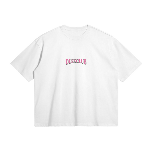 Raspberry Boxy T-Shirt - DuskClub - Front Side