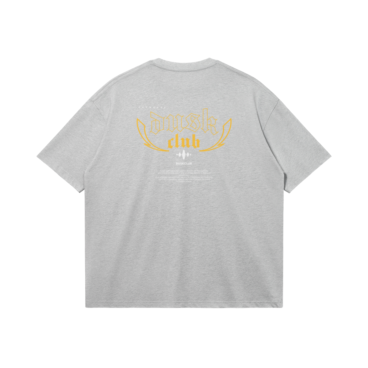 Gothic Dusk T-Shirt - DuskClub - Back Side