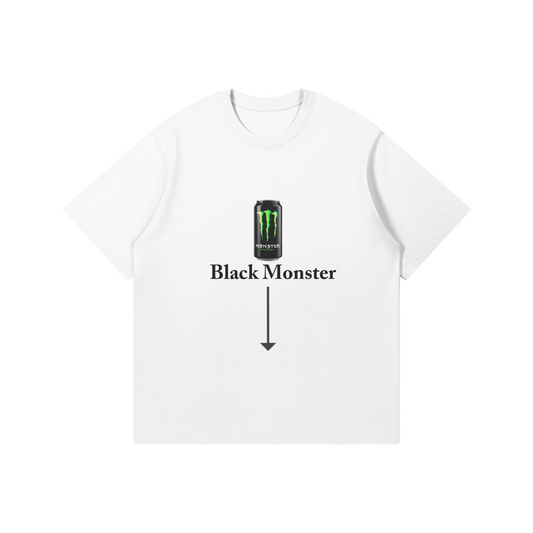 Black Monster T-Shirt - DuskClub - Front Side