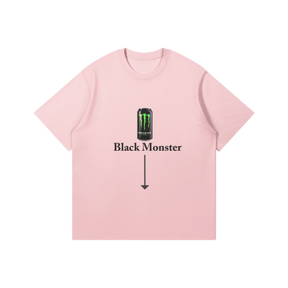 Black Monster T-Shirt - DuskClub - Front Side