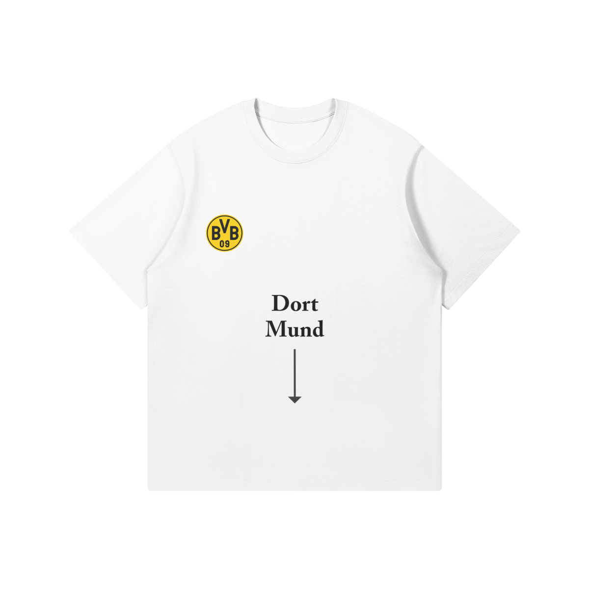 Dort Mund T-shirt - DuskClub - Front Side
