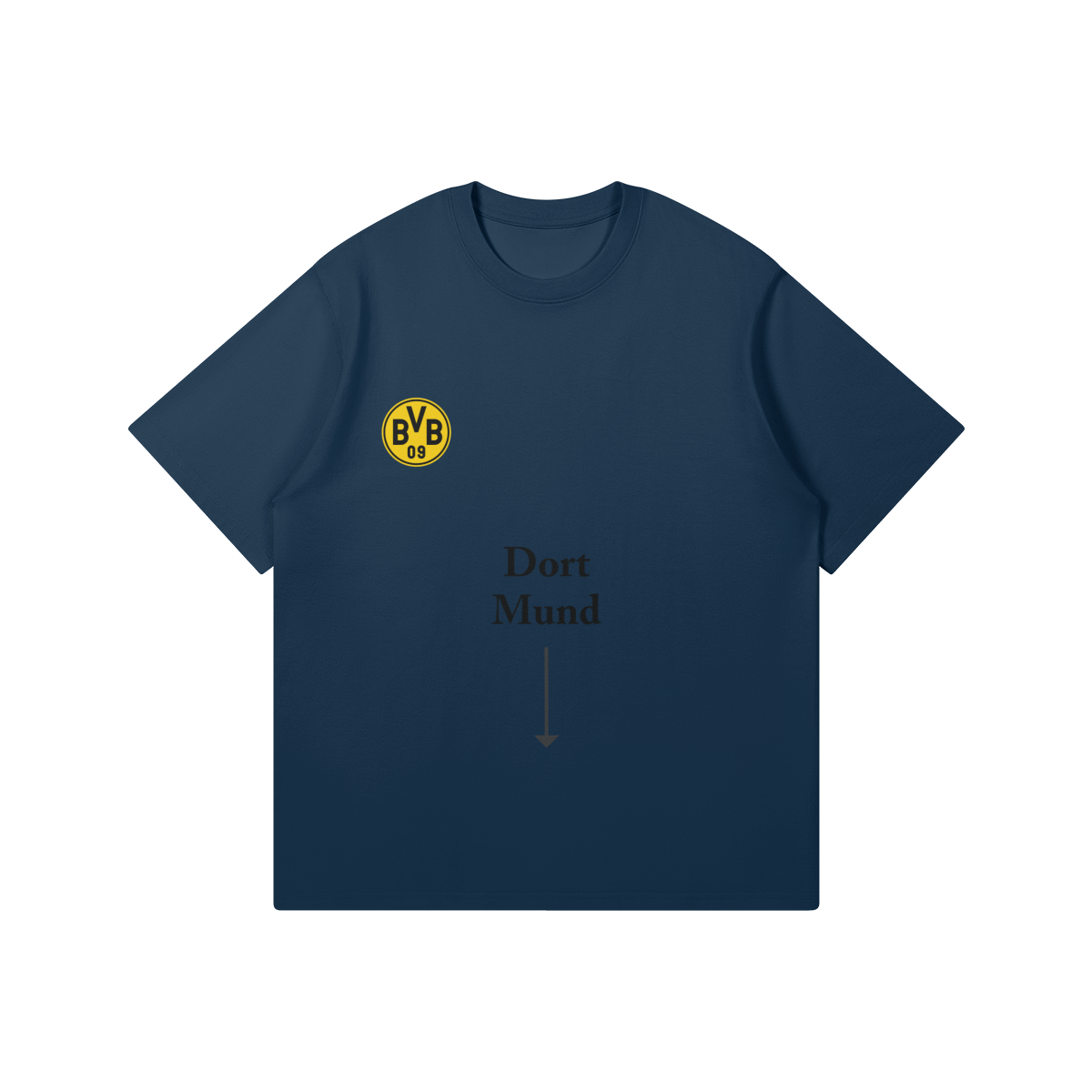 Dort Mund T-shirt - DuskClub - Front Side