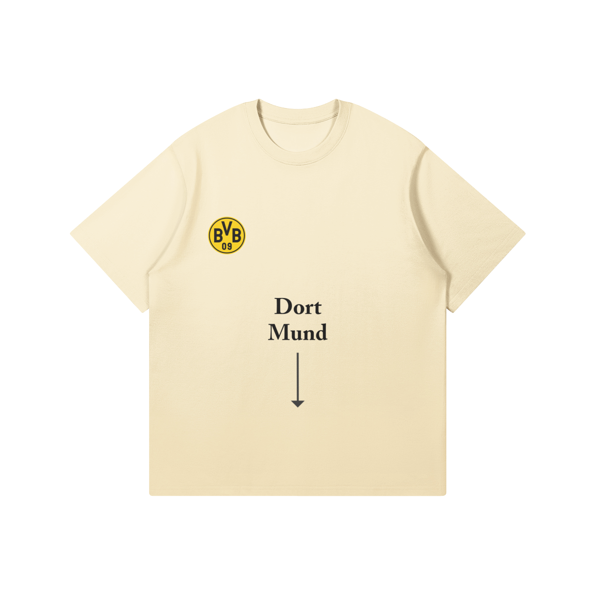 Dort Mund T-shirt - DuskClub - Front Side