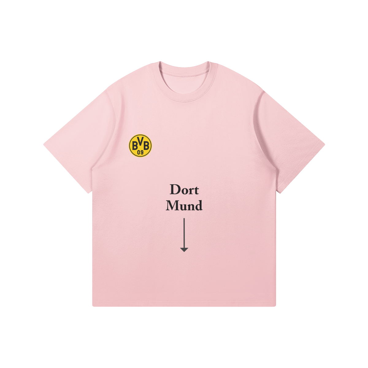 Dort Mund T-shirt - DuskClub - Front Side