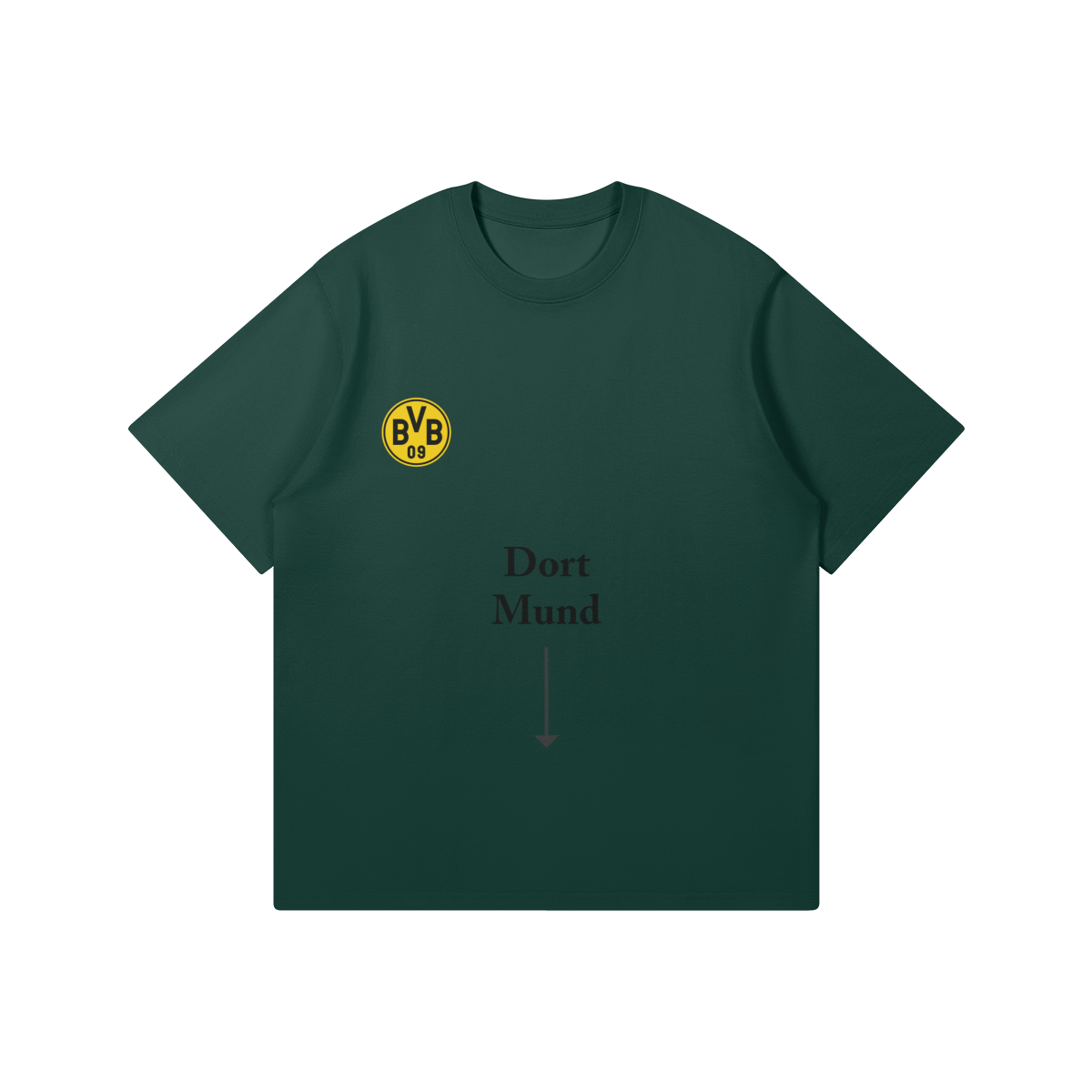 Dort Mund T-shirt - DuskClub - Front Side