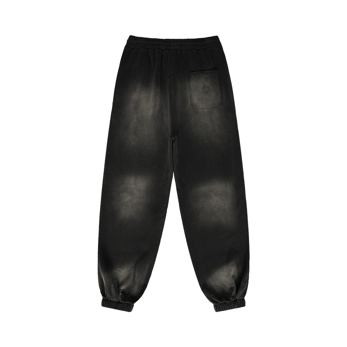 Vintage Black Jogger - DuskClub - Front Side