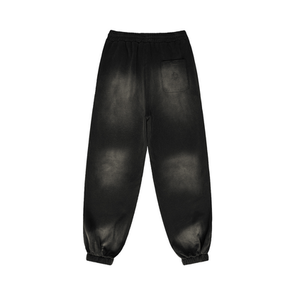 Vintage Black Jogger - DuskClub - Front Side