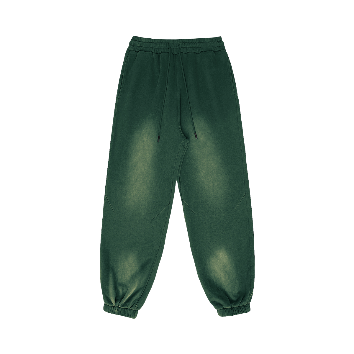 Vintage Green Jogger - DuskClub - Back Side