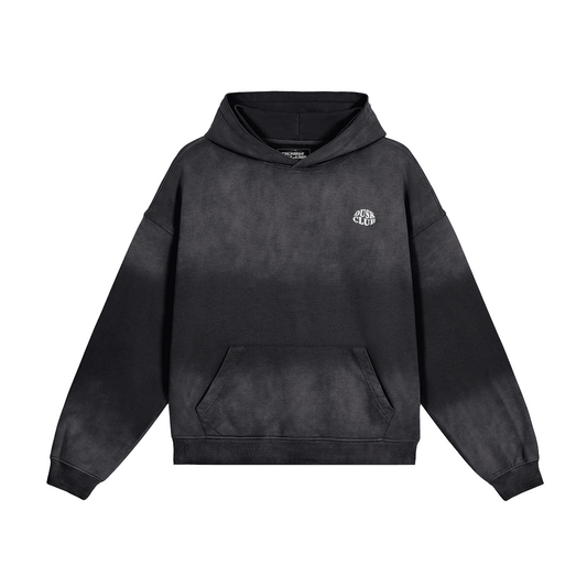 Reach For The Stars Sun-Faded Hoodie - DuskClub - Front Side