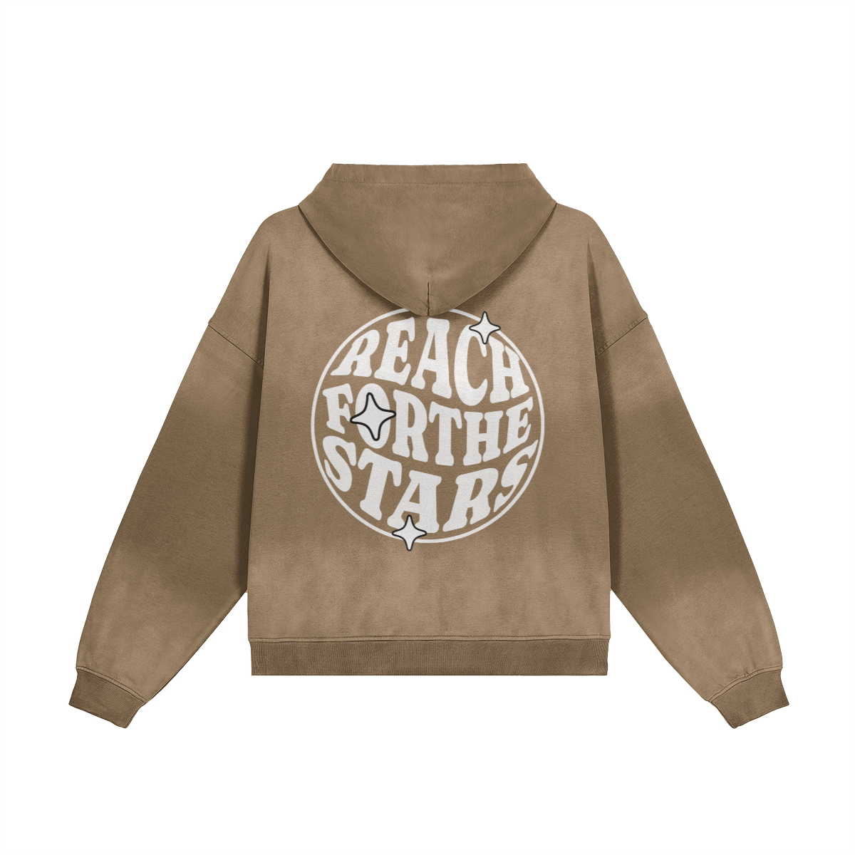 Reach For The Stars Sun-Faded Hoodie - DuskClub - Back Side