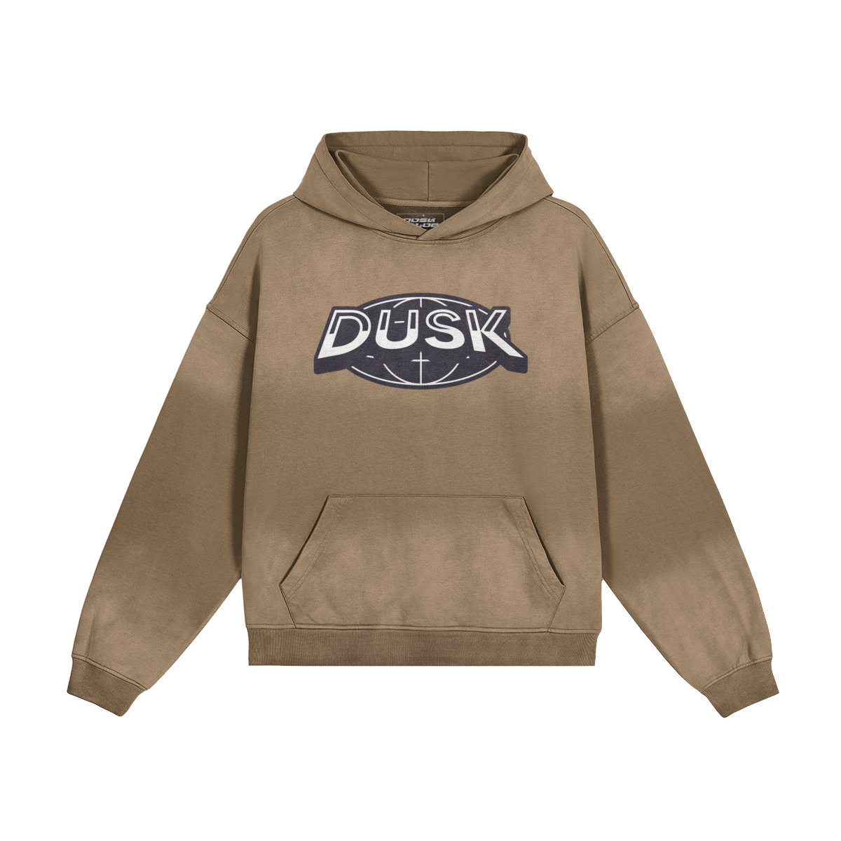 Dusk Sun-Faded Hoodie - DuskClub - Front Side