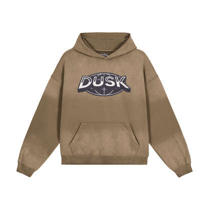 Dusk Sun-Faded Hoodie - DuskClub - Front Side