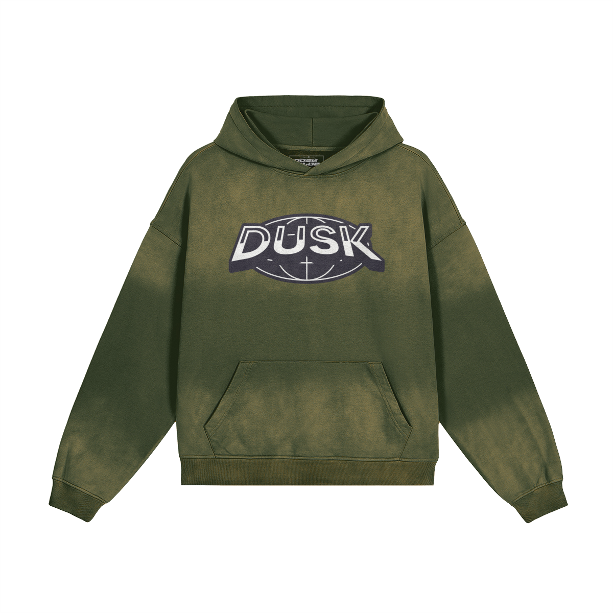 Dusk Sun-Faded Hoodie - DuskClub - Front Side