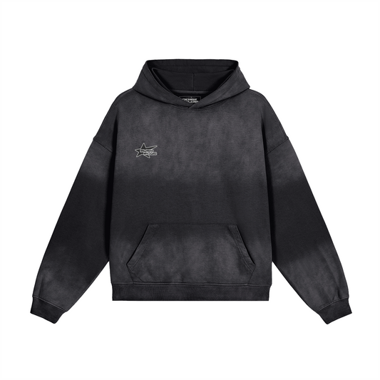Star Dusk Sun-Faded Hoodie - DuskClub - Front Side