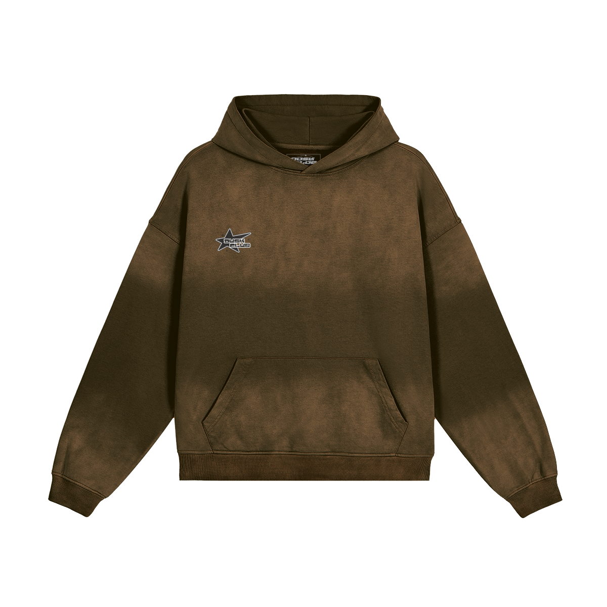 Star Dusk Sun-Faded Hoodie - DuskClub - Front Side
