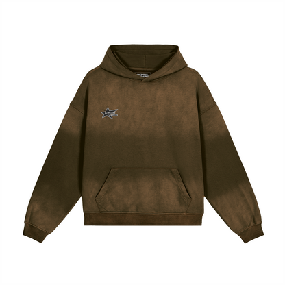 Star Dusk Sun-Faded Hoodie - DuskClub - Front Side
