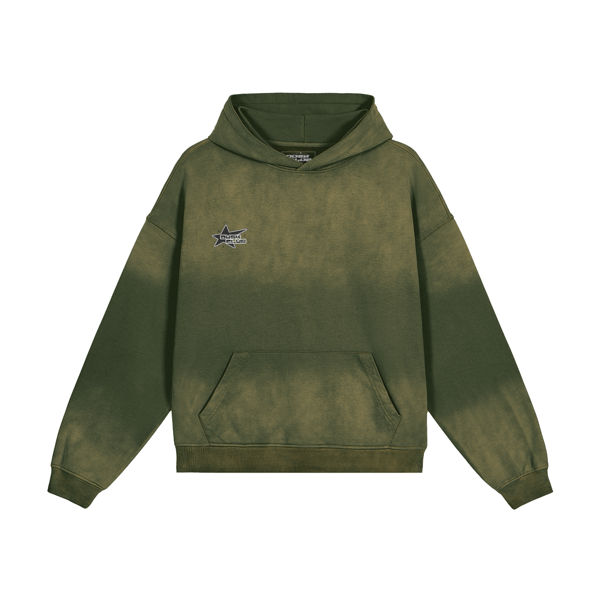 Star Dusk Sun-Faded Hoodie - DuskClub - Front Side