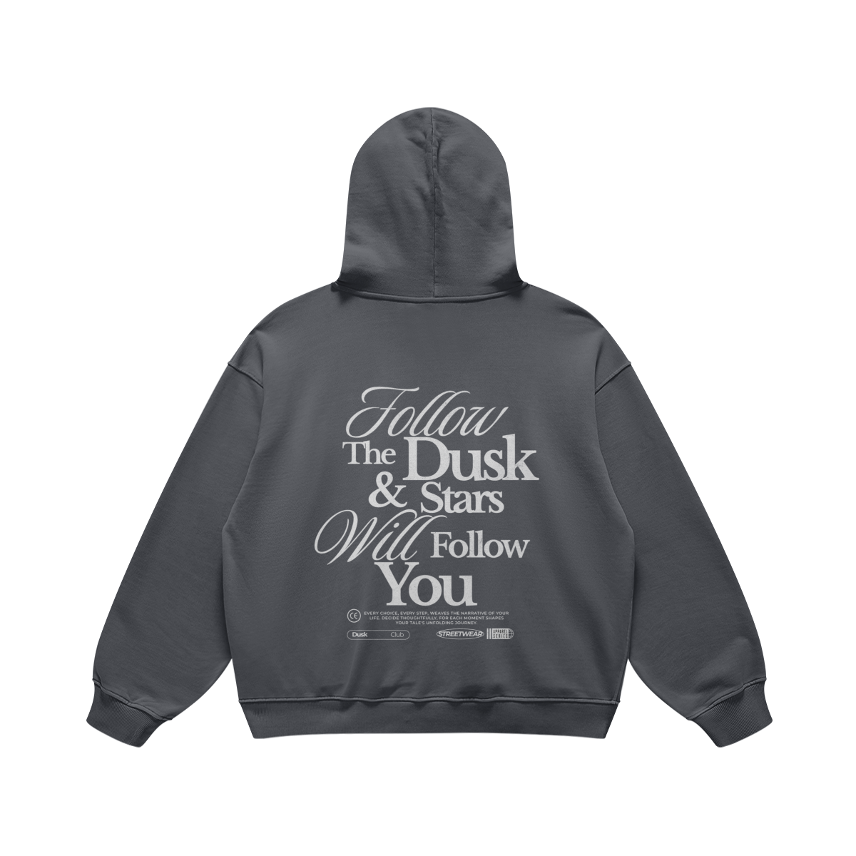 Follow The Dusk Hoodie - DuskClub - Back Side