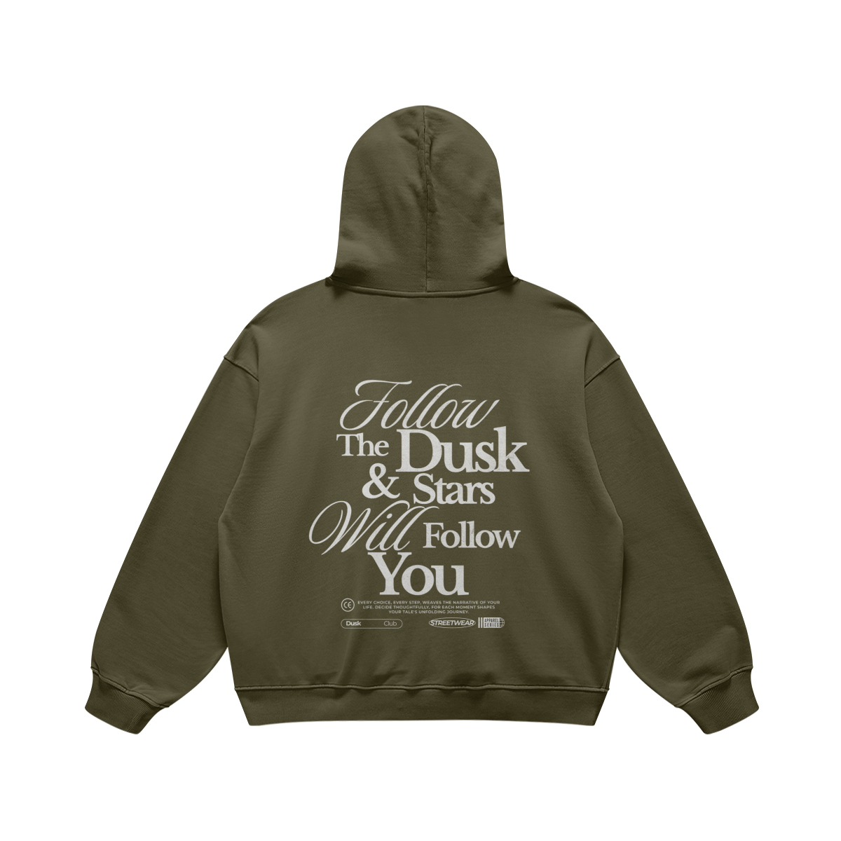 Follow The Dusk Hoodie - DuskClub - Back Side