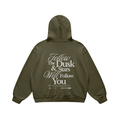 Follow The Dusk Hoodie - DuskClub - Back Side