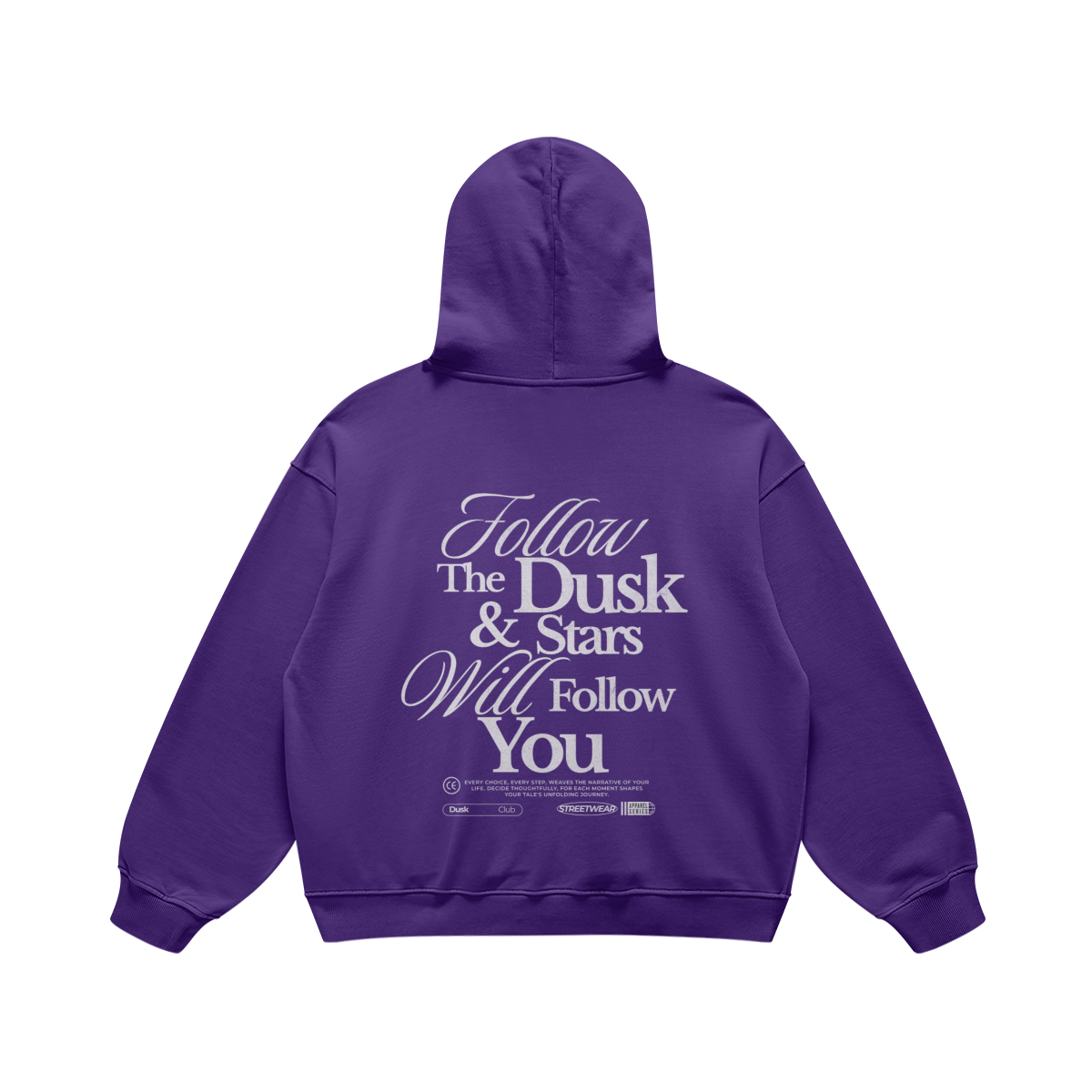 Follow The Dusk Hoodie - DuskClub - Back Side