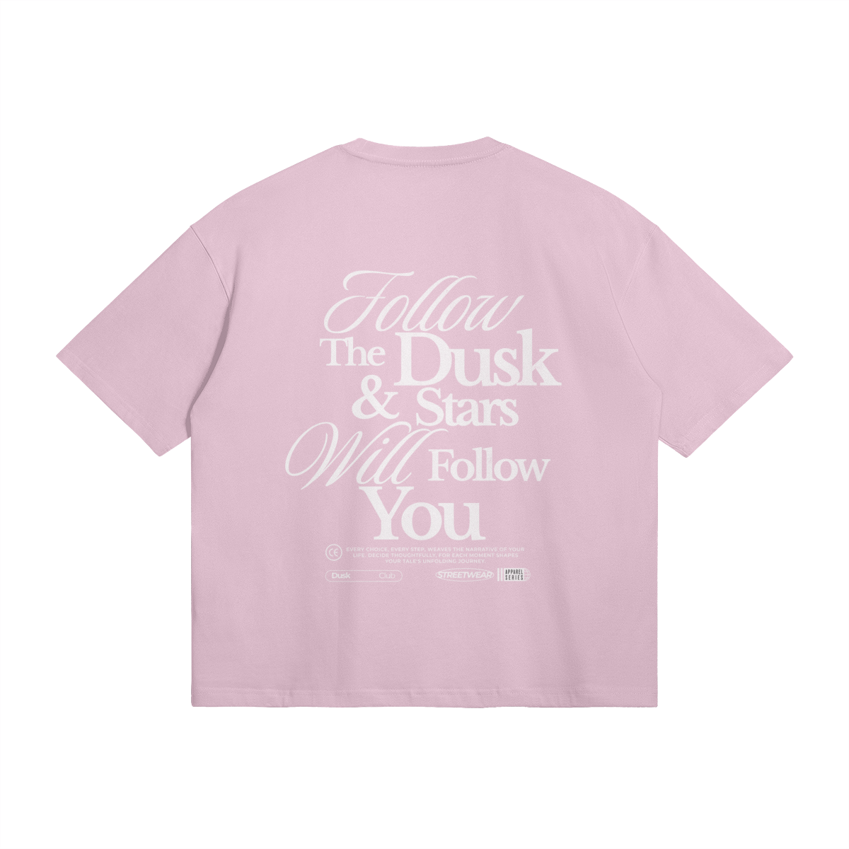 Follow The Dusk T-shirt - DuskClub - Back Side