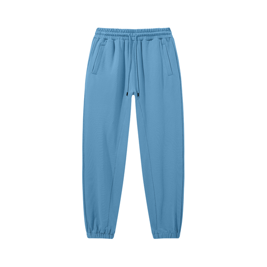 Baggy Light Blue Jogger - DuskClub - Front Side
