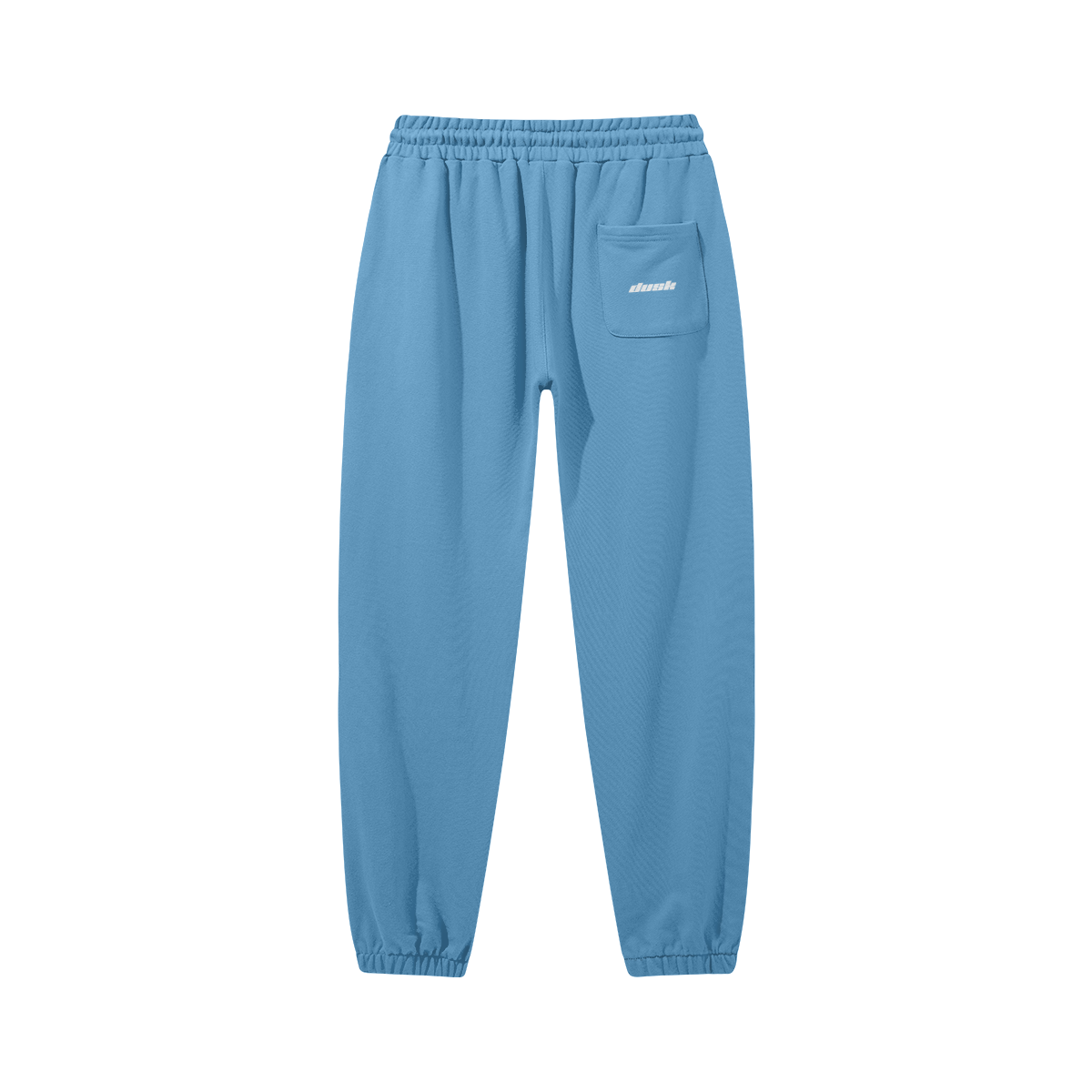 Baggy Light Blue Jogger - DuskClub - Back Side
