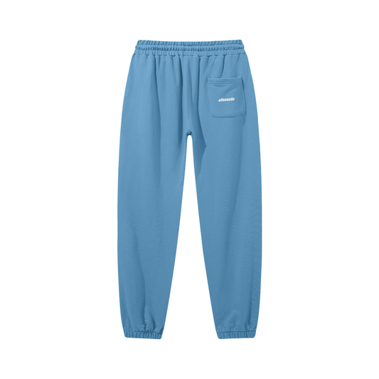 Baggy Light Blue Jogger - DuskClub - Back Side