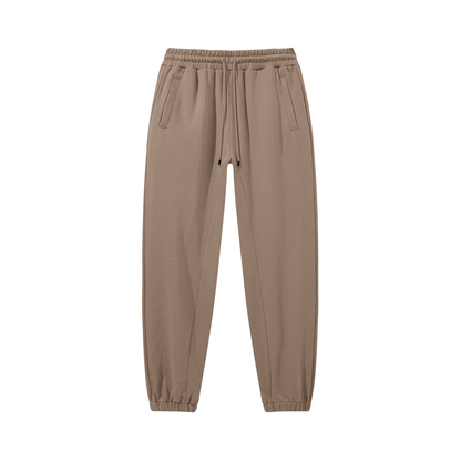 Baggy Brown Jogger - DuskClub - Back Side