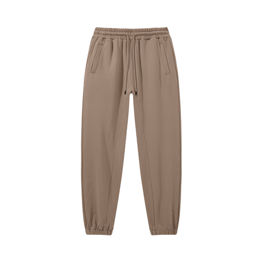 Baggy Brown Jogger - DuskClub - Back Side