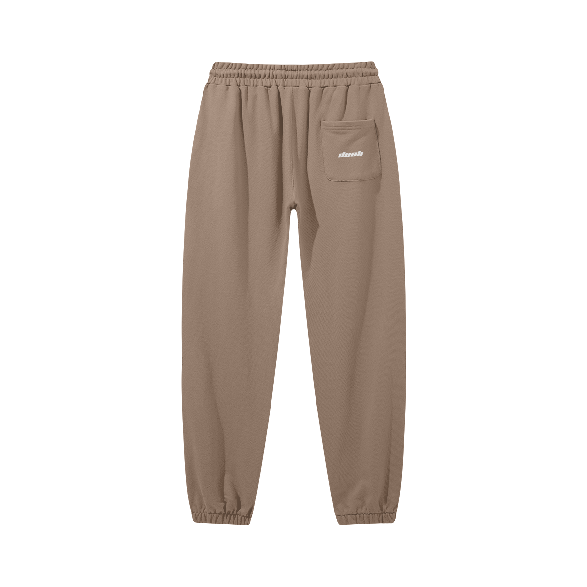 Baggy Brown Jogger - DuskClub - Front Side