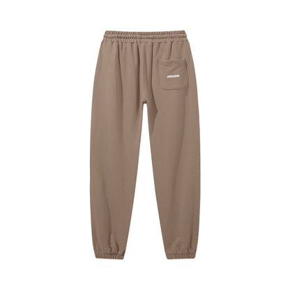 Baggy Brown Jogger - DuskClub - Front Side