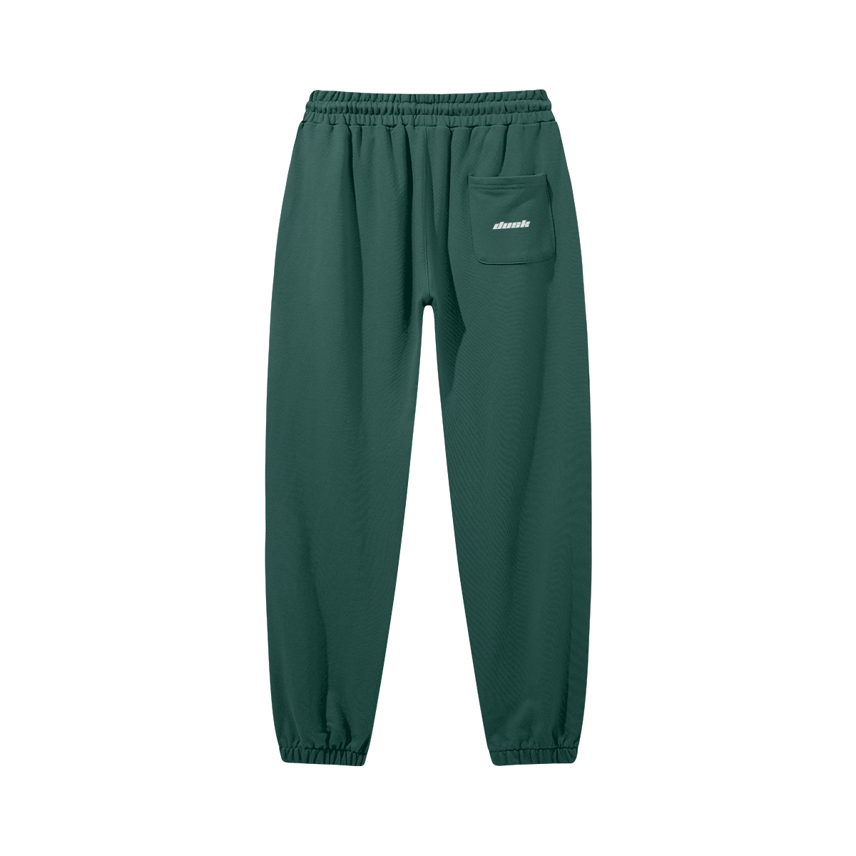 Baggy Green Jogger - DuskClub - Front Side