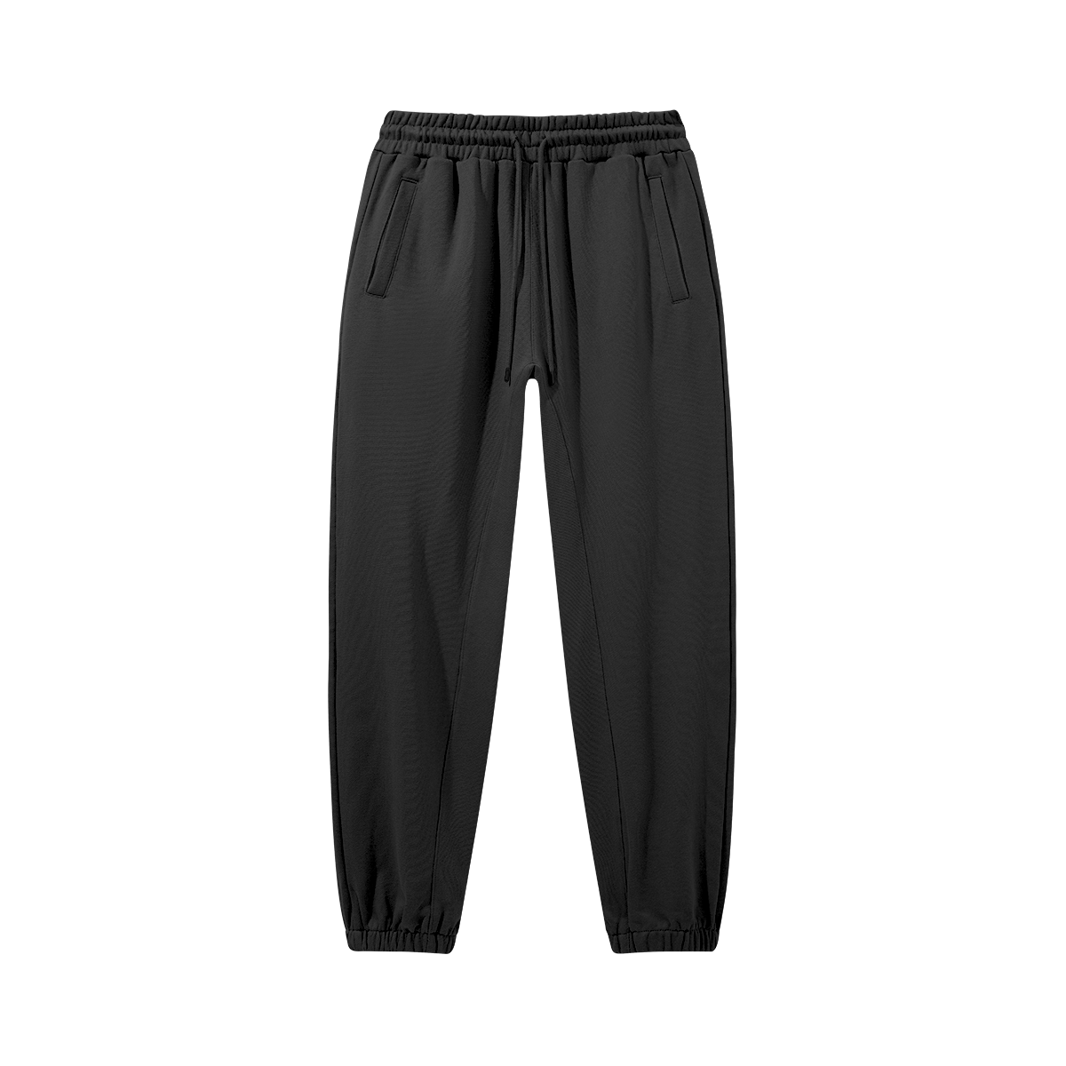 Baggy Black Jogger - DuskClub - Back Side