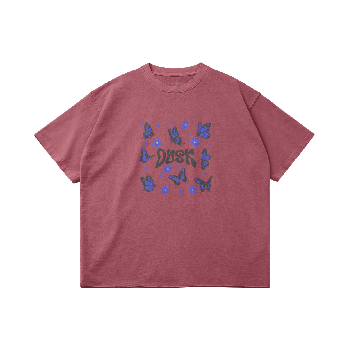 Butterflies T-shirt - DuskClub - Front Side
