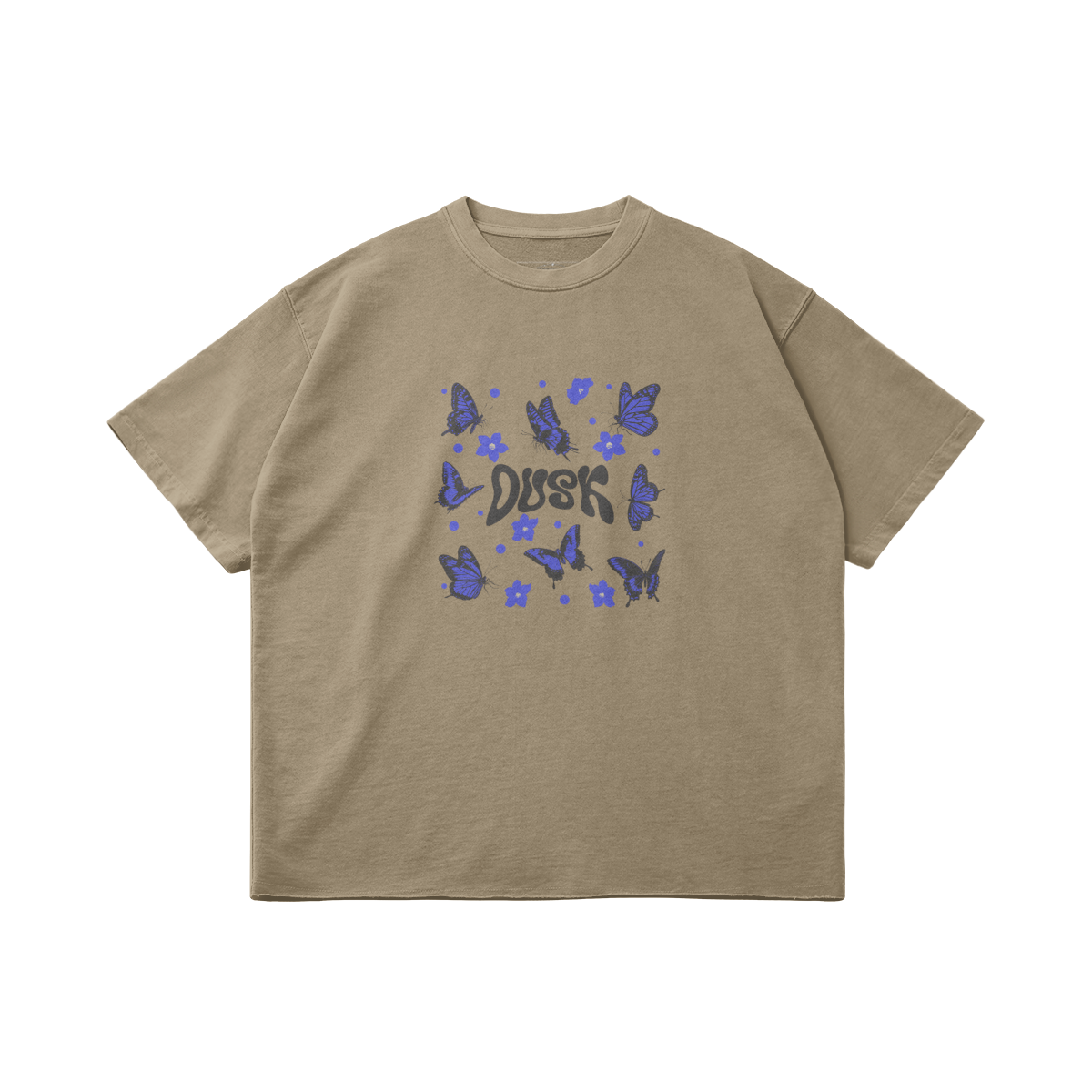 Butterflies T-shirt - DuskClub - Front Side