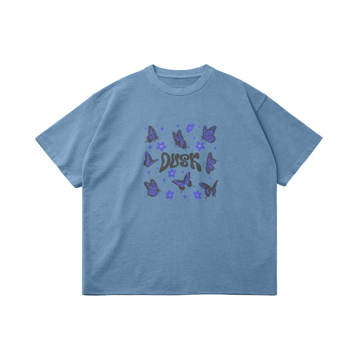 Butterflies T-shirt - DuskClub - Front Side