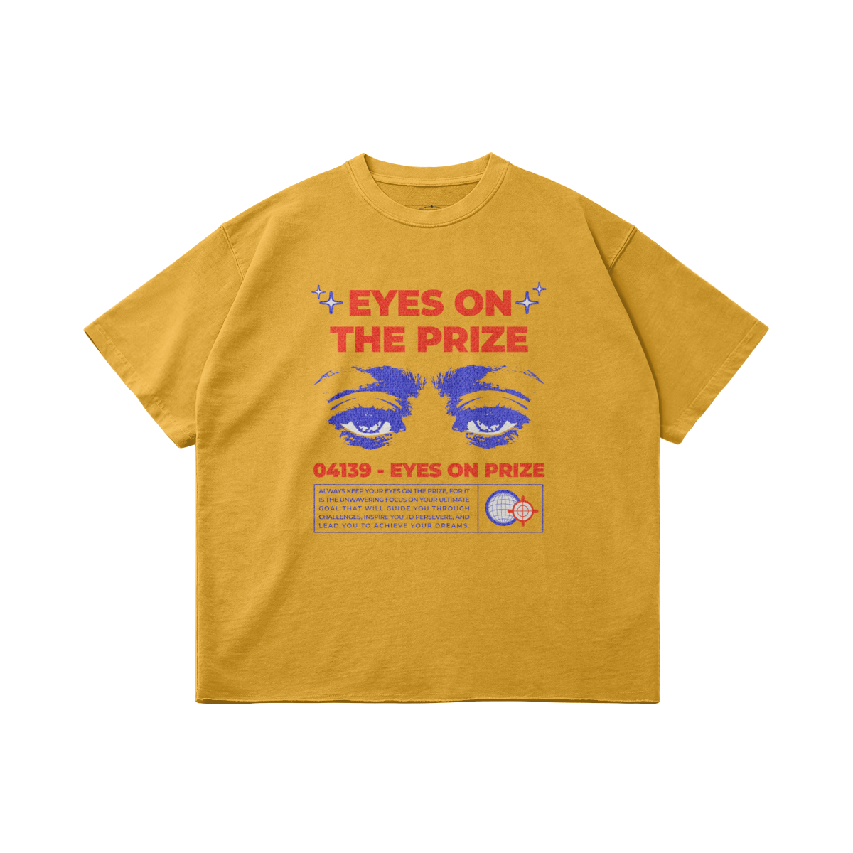 Eyes on The Prize T-Shirt - DuskClub - Front Side