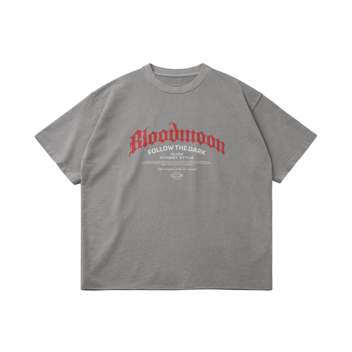 Bloodmoon T-shirt - DuskClub - Front Side