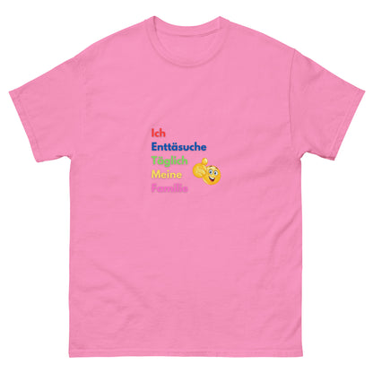 Die größte Enttäuschung T-shirt rosa, front