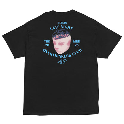 Overthinkers Club T-shirt - DuskClub - Back Side