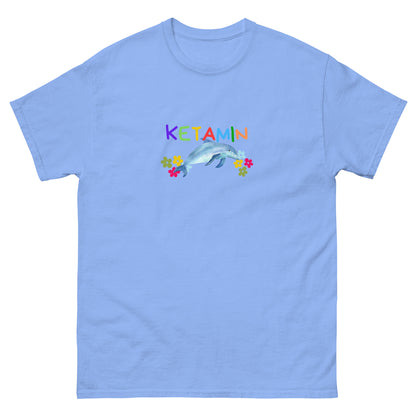 Ketamin T-shirt - DuskClub - hellblau - front