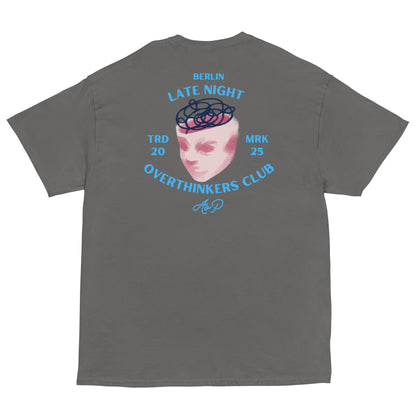 Overthinkers Club T-shirt - DuskClub - Back Side