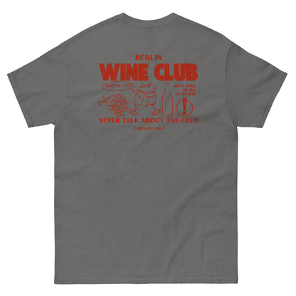 Wine Club T-shirt - DuskClub - Back Side